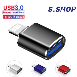 Bộ chuyển đổi usb 3.0 otg cho iphone 14 13 12 11 pro xs max xr x 8 plus 7 6s bộ chuyển đổi ipad lightning male sang usb 3.0 cho ios 13 trở lên