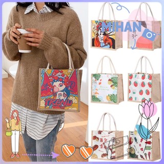 Túi Vải Canvas Đựng Hộp Cơm Trưa Mihan1 Thiết Kế Sáng Tạo