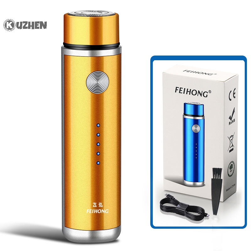 Kuzhen Máy Cạo Râu mini Toàn Thân Sạc usb Cho Nam