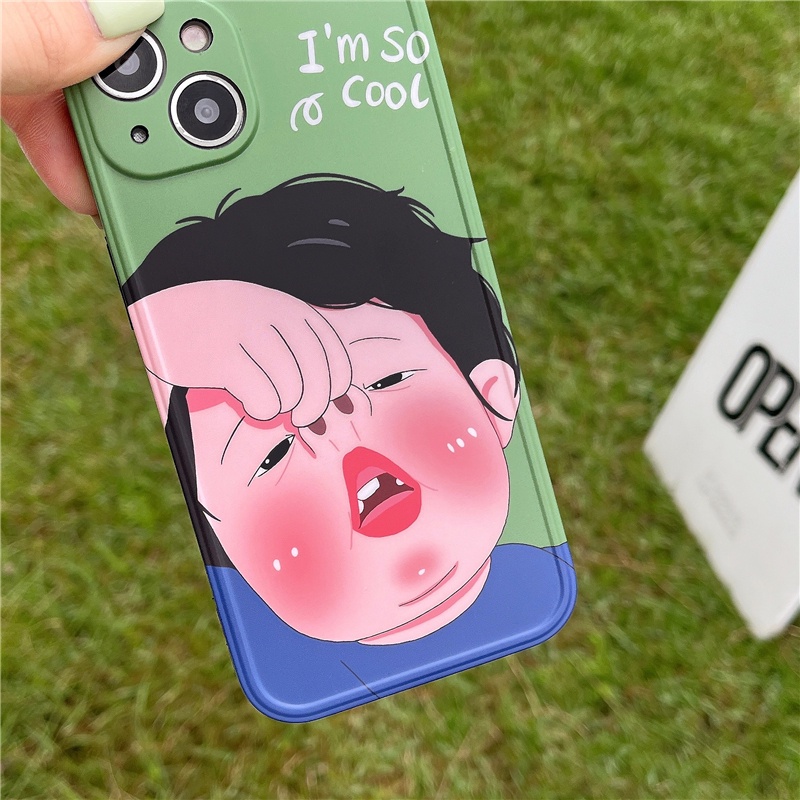 Ốp Điện Thoại Mềm Hình Hoạt Hình Vui Nhộn Cho IPhone14 14Pro 14ProMax 13 13Pro 13ProMax 12 12PRO 12ProMax 11