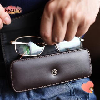 Túi da đựng mắt kính đeo thắt lưng unisex