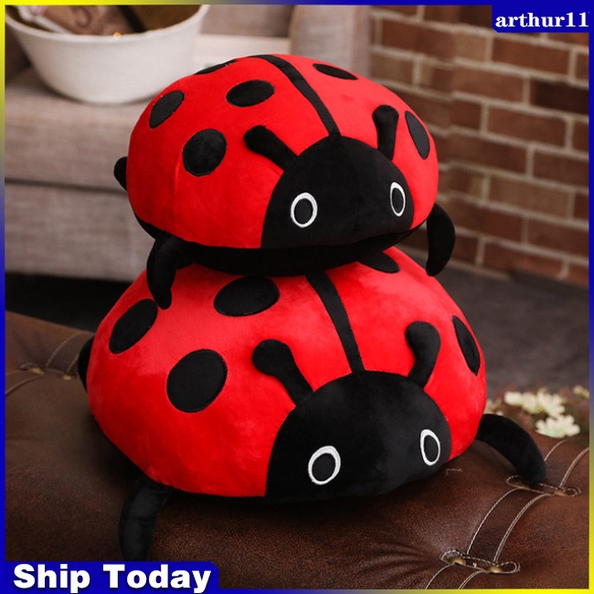 Thú Nhồi Bông Hình Bọ Rùa Và Côn Trùng Mềm Mại Sáng Tạo