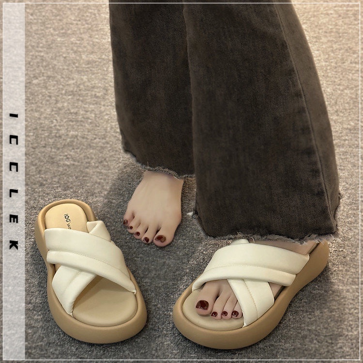 Dép nữ bánh mì ICCLEK thoải mái 32zHD072407