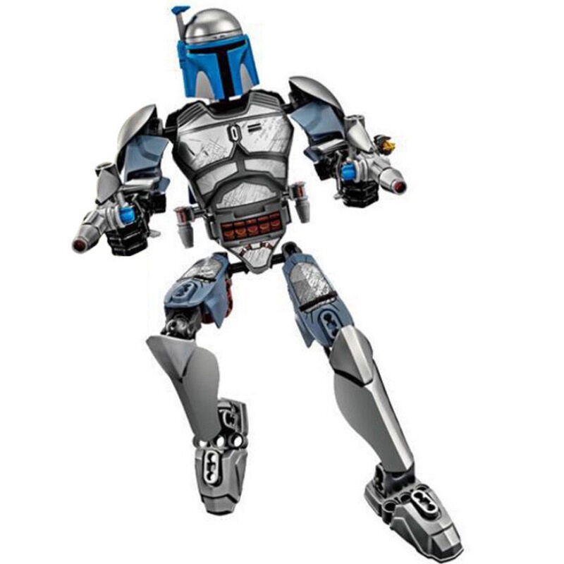 Mô Hình Lắp Ráp Nhân Vật stormtrooper Chiến Binh Đen Trong Star wars diy