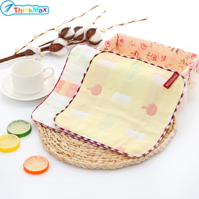Khăn Lau Mặt 6 Lớp Mềm Mại Cho Bé