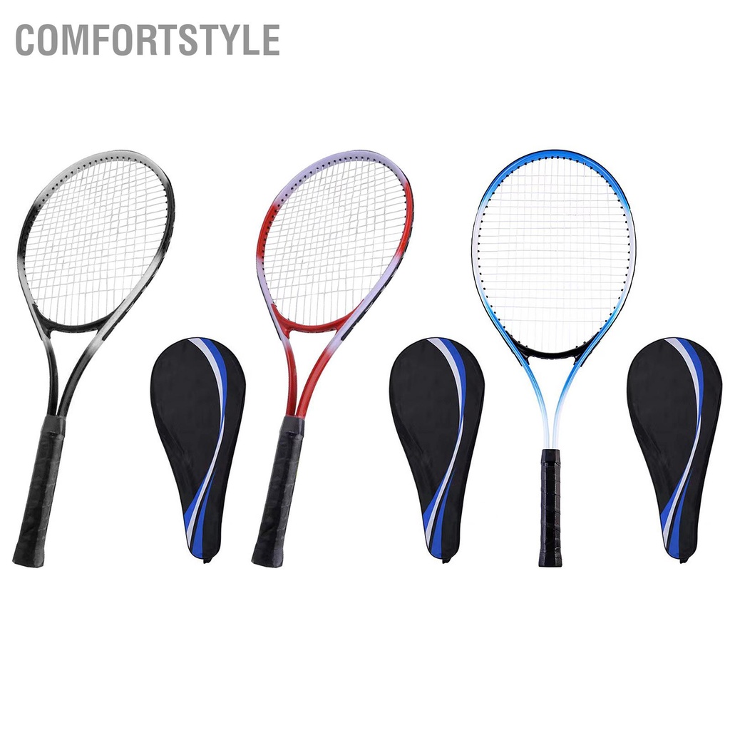 Comfortstyle Vợt Tennis 27 Inch Đơn Người Mới Bắt Đầu Thi Tập Với Túi Mang Theo Cho Lớn Sinh Viên Nam Nữ cxmin05.vn