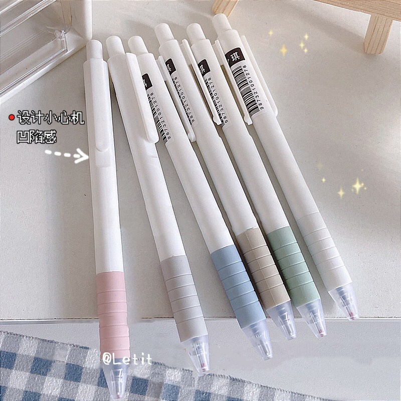 Bút Mực Gel Đen Ngòi 0.5mm Phù Hợp Cho Học Sinh