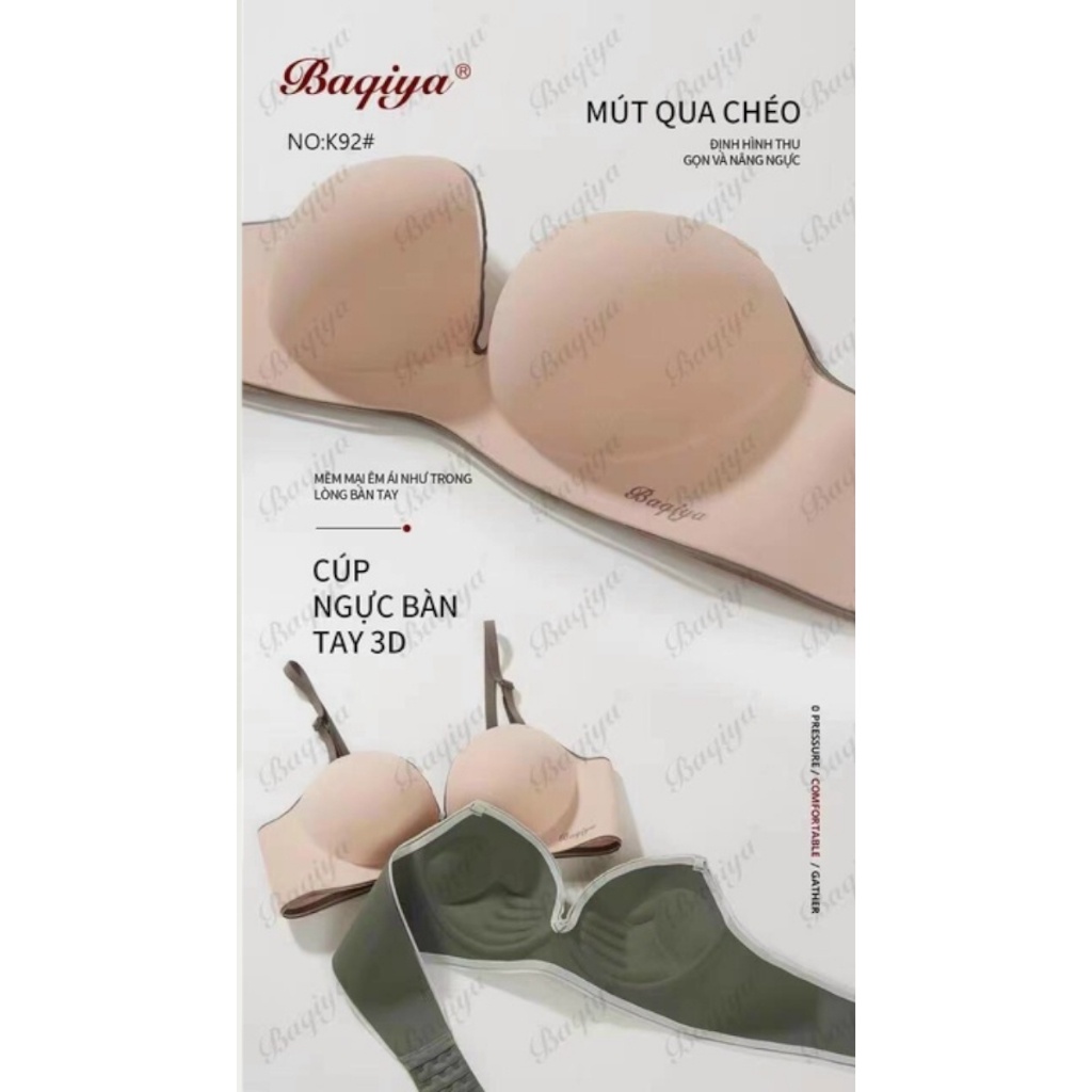 Áo Lót Không Gọng Nâng Ngực Đệm Dày Xuất Hàn Siêu Siêu Đẹp MTD msK92