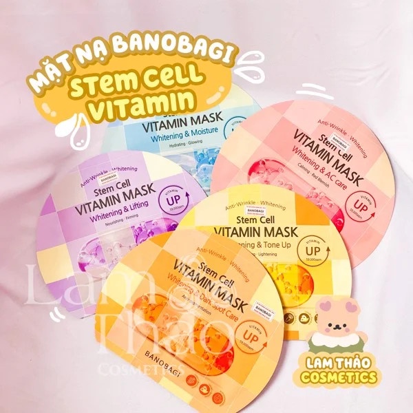 Mặt nạ giấy Banobagi Stem Cell Vitamin Mask