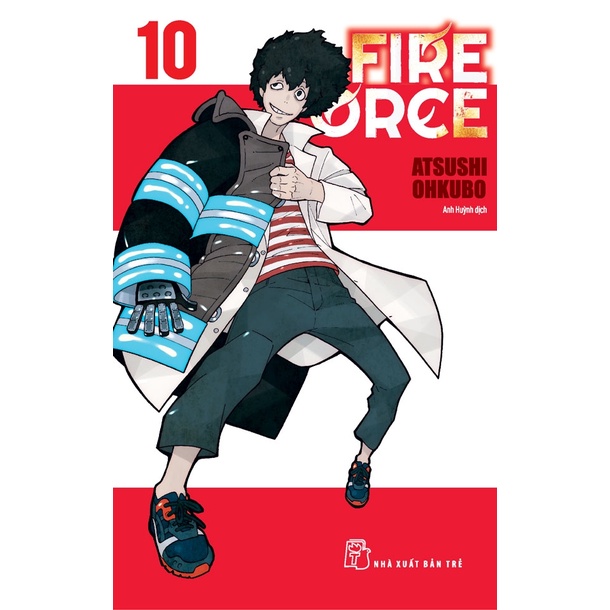 Sách Fire Force - Tập 10 - Tặng Kèm Bookmark Giấy Hình Nhân Vật
