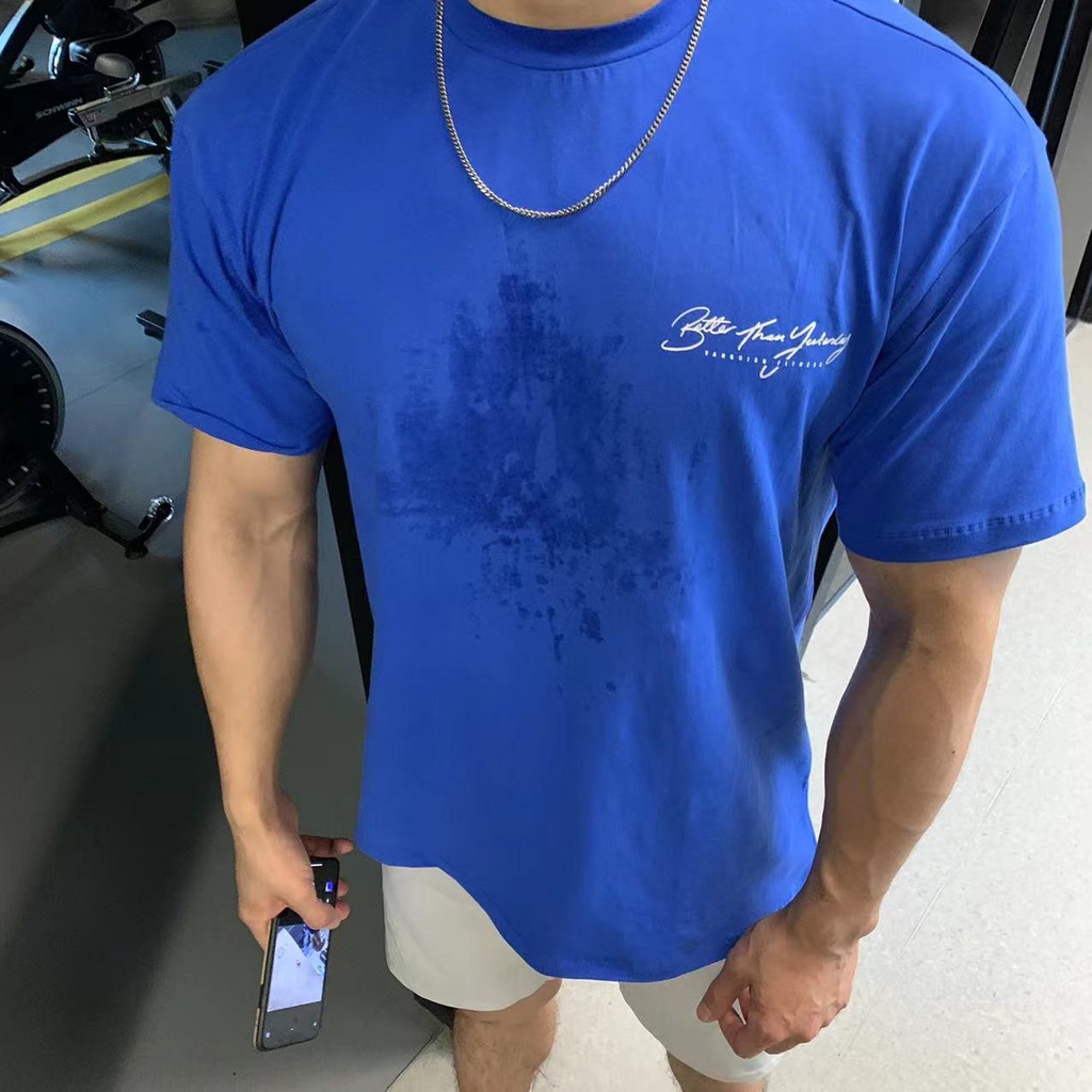 Áo Thun NgắN Tay DáNg RộNg ThờI Trang Cho Nam