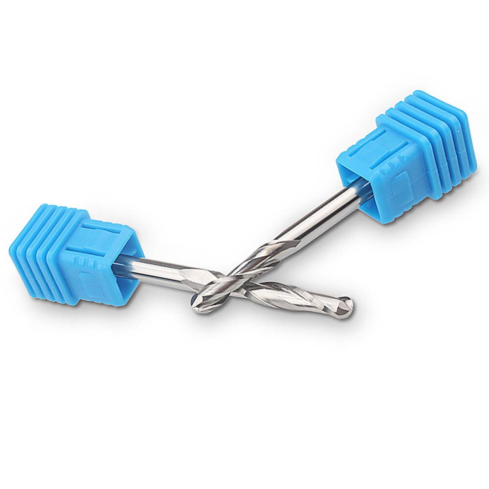 Mũi Phay CNC 3.175mm 4mm 2 Rãnh Cắt Gỗ Chuyên Dụng