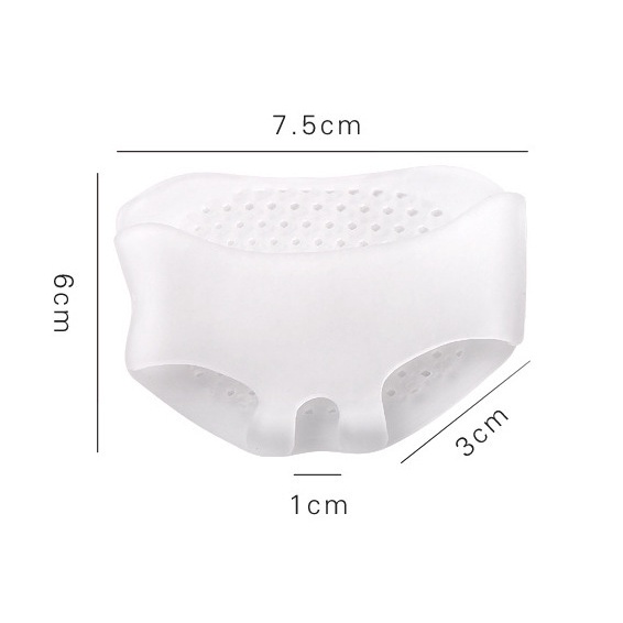 Miếng Lót Giày Tăng Chiều Cao Bằng Silicone Chống Trượt Thoáng Khí