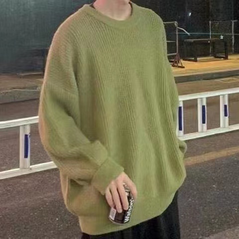 Áo Sweater Tay Dài Chất Liệu Dày Dặn Thời Trang Thu Đông Cao Cấp Cho Nam