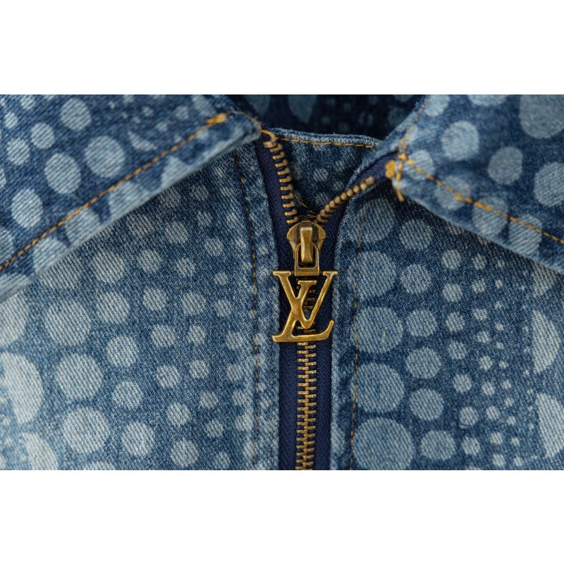 ❤️❤️ ❤️❤️ Áo Khoác Jean Nam Tay Dài Thêu Hoa Thời Trang