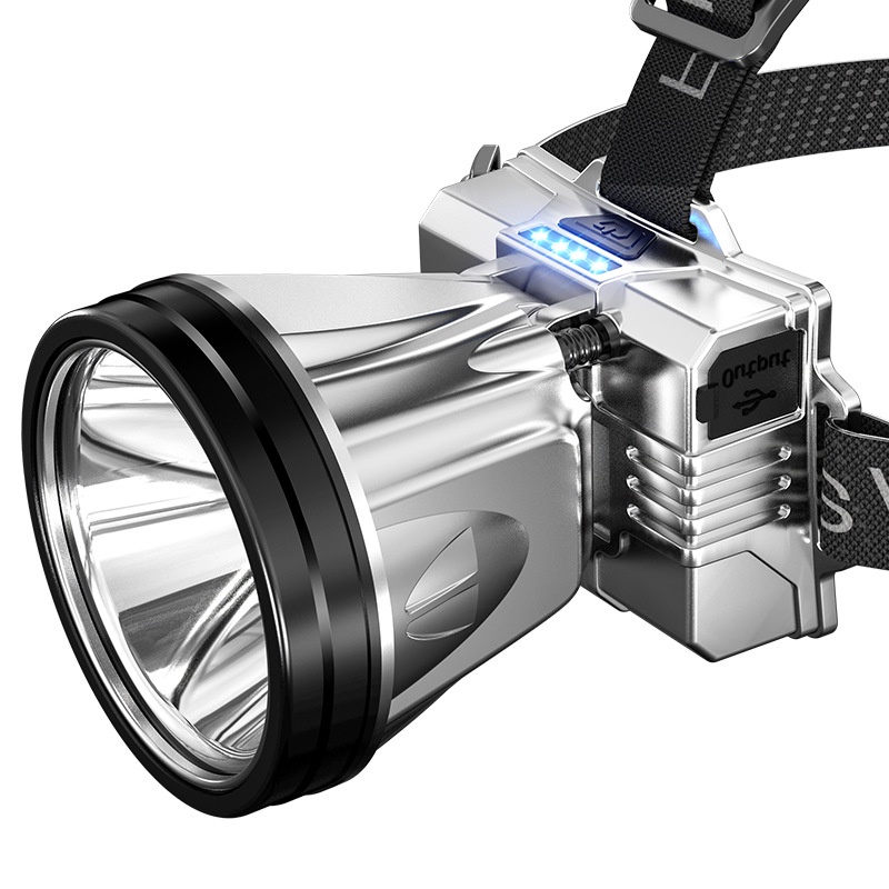 Đèn Pha LED Bỏ Túi Siêu Sáng Ánh Sáng Trắng / Vàng Siêu Sáng Có Thể Sạc Lại Tiện Dụng Cho Gia Đình