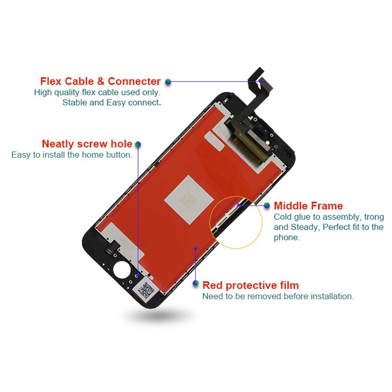 Màn Hình Cảm Ứng LCD Thay Thế Chuyên Dụng Cho IP 4 4S 5 5C 5S se 6 6 plus 6s 6s plus 7 7 plus 8 8 plus