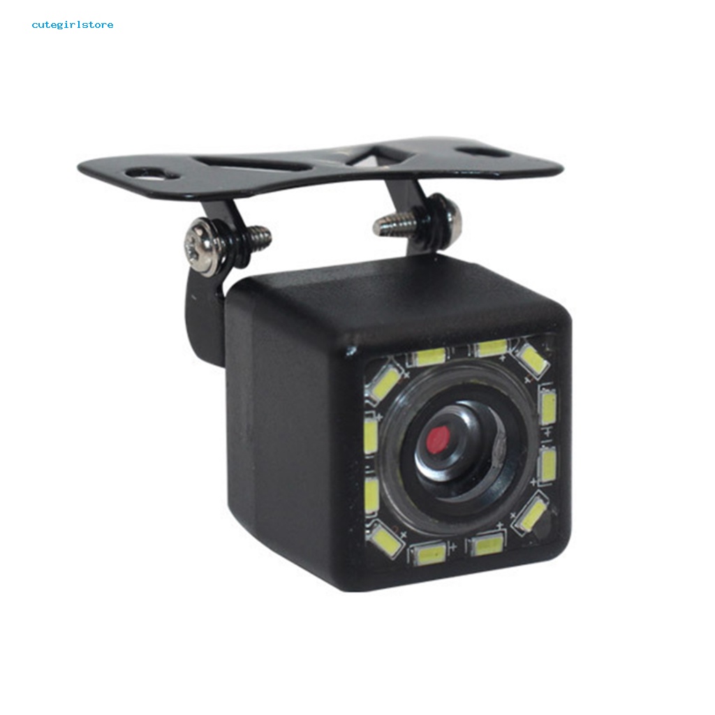 Bộ Camera Lùi Xe Tầm Nhìn Ban Đêm Góc Rộng 170 Độ 12 LED