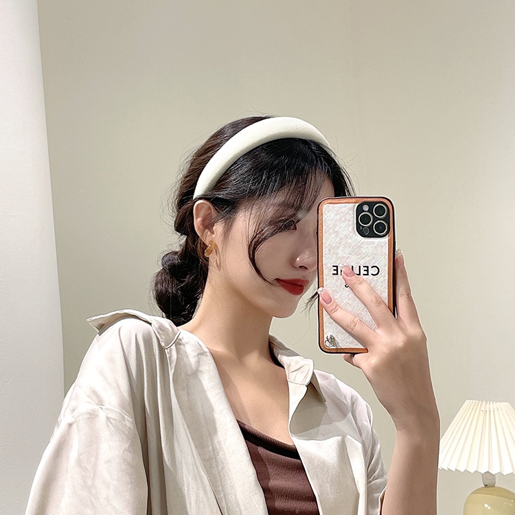 Cài Tóc Bằng Vải Màu Trơn Kiểu Dáng Thời Trang Cho Nữ