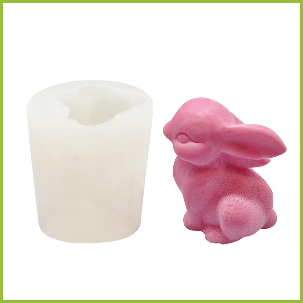 Khuôn silicon bunny khuôn silicon 3d khuôn silicon khuôn bunny khuôn nến thủ công thủ công kẹo sô cô la khuôn bánh hanvn