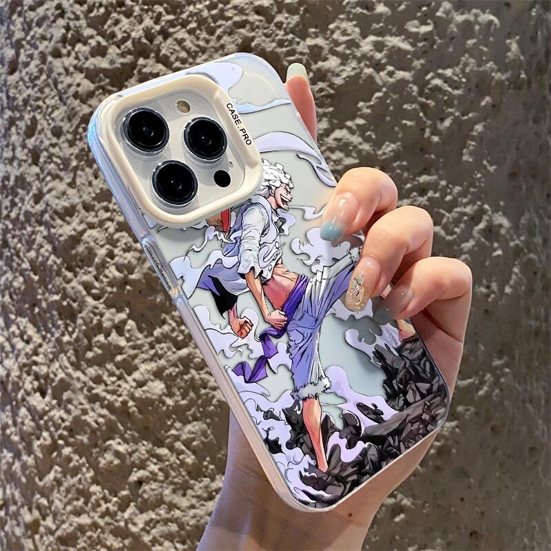 Ốp Điện Thoại Cứng Mặt Nhám one piece luffy nika comic phone case tương thích cho iphone 11 12 13 14 15 pro max 14plus 15plus ốp lưng iphone 12promax 13promax 14promax iphone case
