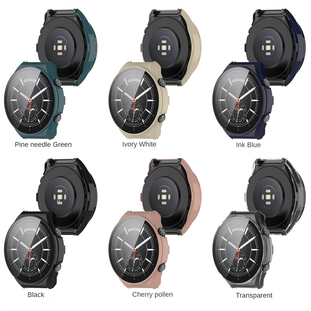 Vỏ kính màn hình PC Phụ kiện thông minh cho Millet Watch S1 Vỏ bảo vệ cho đồng hồ Xiaomi S1 Thiết bị đeo thông minh cho vỏ đồng hồ Xiaomi S1 Kính màn hình lululife8w