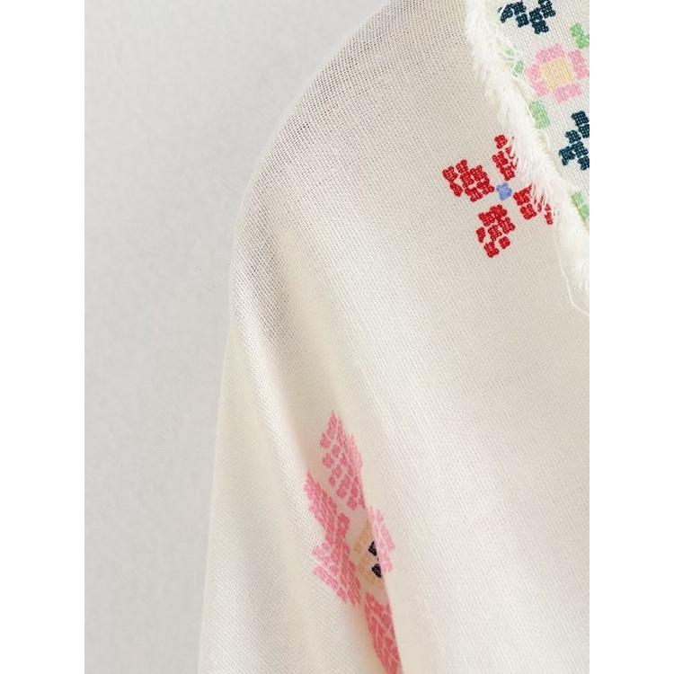 Váy In Pha Trộn qunz flax 6123