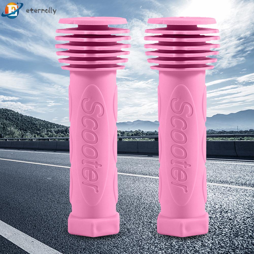 1 Cặp Vỏ Bọc Tay Cầm Xe Đạp / Ván Trượt Ba Bánh Mềm Mại Dành Cho Trẻ Em