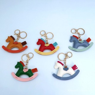 Hàng mới về móc khóa handmade chất liệu da ngựa hoạt hình