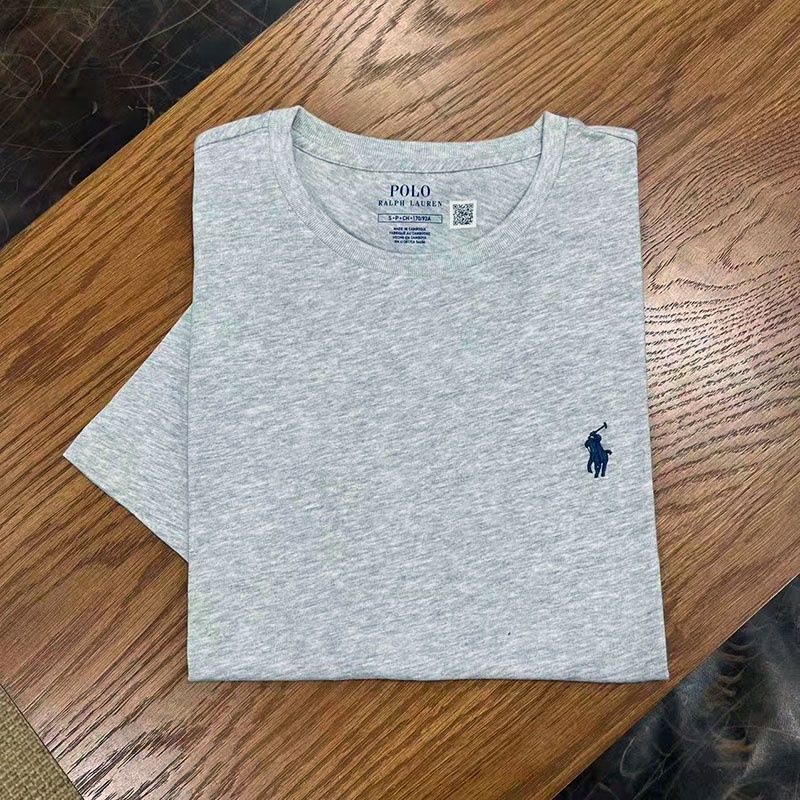 Casual ngắn tay áo tinh khiết bông vòng cổ t-shirt thêu nhãn nhỏ màu cơ sở áo sơ mi vitality cổ áo nhãn + tag