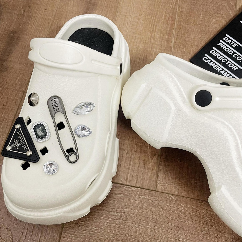 HHH  Dép CROSS 5CM dép Sandal nữ Mùa hè Đế Dày thoải mái Xinh Xắn    Thanh lịch Beautiful Comfortable Korean Style B98G14L 37Z230910