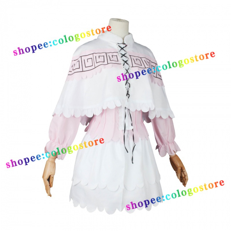 Anime miss kobayashi's dragon maid kamui kanna cosplay costume tóc giả đồng phục trang phục jk tạp dề váy áo sơ mi váy phụ nữ cô gái bữa tiệc halloween