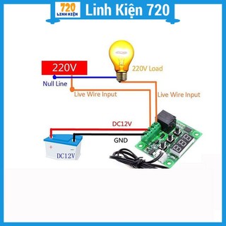 Module khống chế nhiệt độ W1209 chất lượng