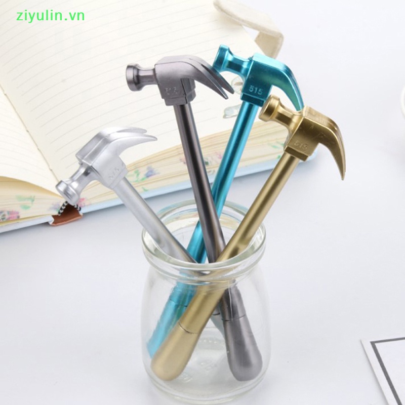 Ziyulin 1 cái dụng cụ búa kim loại văn phòng phẩm bút gel sáng tạo mô phỏng trường học cung cấp văn phòng dễ thương kawaii món quà vui nhộn vn