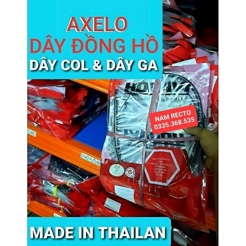 DÂY COL/GA/ĐỒNG HỒ AXELO CHÍNH HÃNG HODAVI MADE IN THAILAN ///