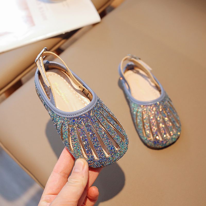 Xăng đan Đế Mềm Chống Trượt Phong Cách Nàng Tiên Cá Thời Trang Mùa Hè Dành Cho Bé Gái