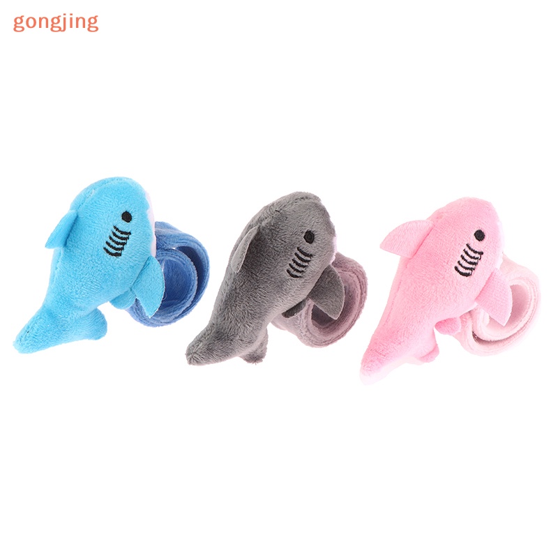 Go dễ thương sang trọng cá mập vòng tay thú nhồi bông vòng đeo tay tát vòng đeo tay tát vòng đeo tay đồ chơi cho trẻ em bữa tiệc ủng hộ quà tặng sinh nhật vn