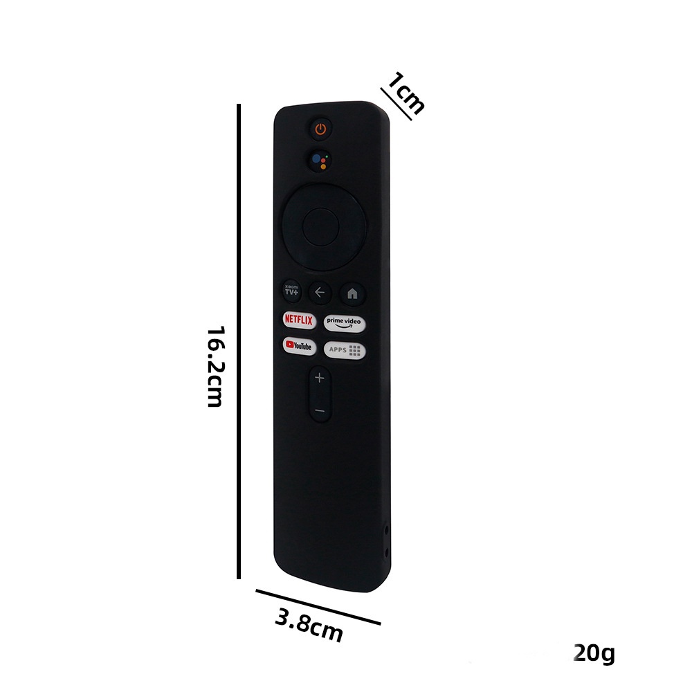 Vỏ bảo vệ silicone cho 2023 xiaomi mi 4k tv box thế hệ thứ 2 anti-drop anti-slip remote control case phụ kiện