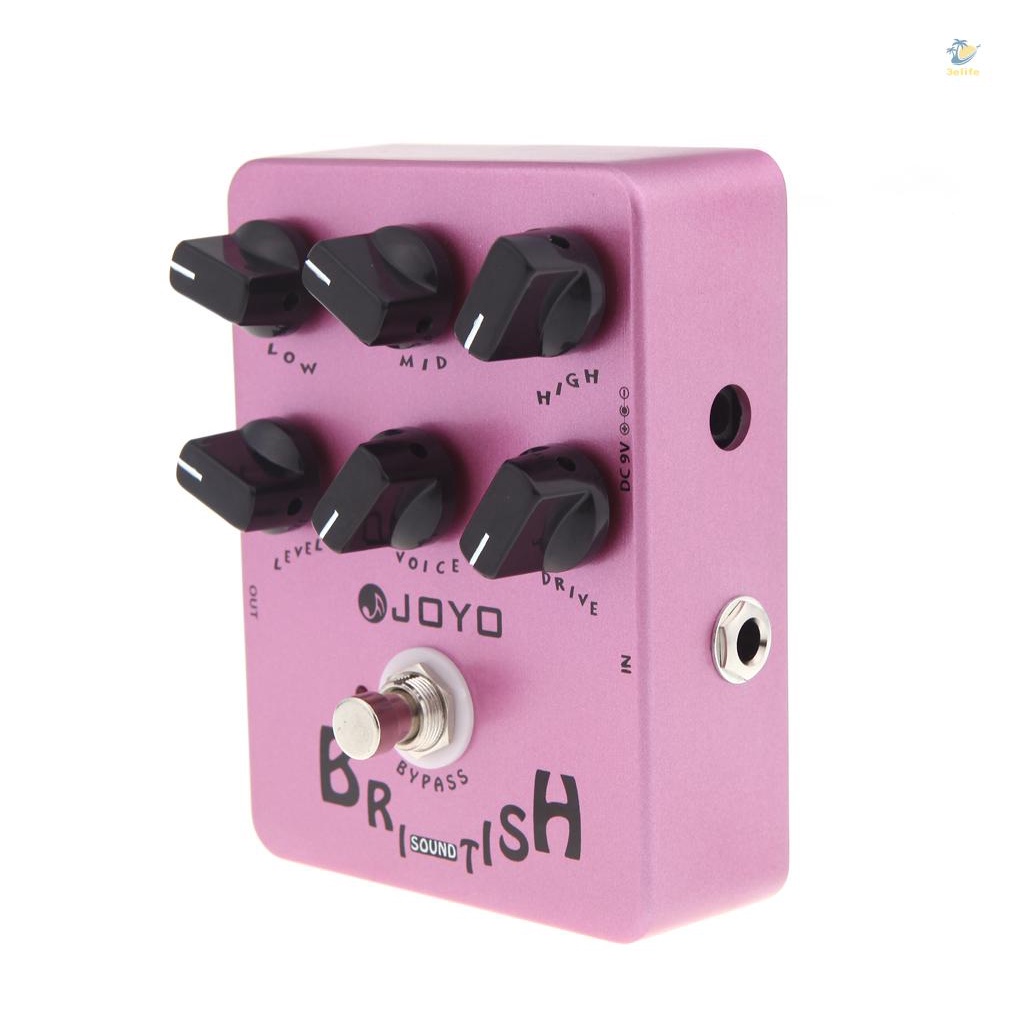 3elife joyo jf-16 british sound amp sim bàn đạp hiệu ứng guitar
