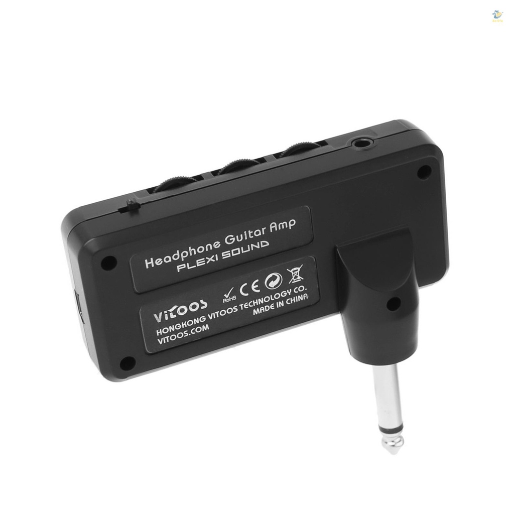 3elife vitoos electric guitar plug mini headphone amp amplifier plexi sound compact portable