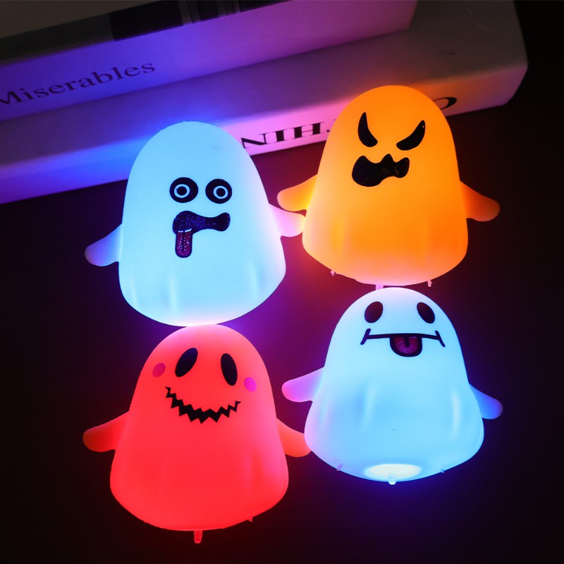 Đồ Chơi Bóp Xả stress Mềm Phát Sáng Vui Nhộn Cho Tiệc halloween