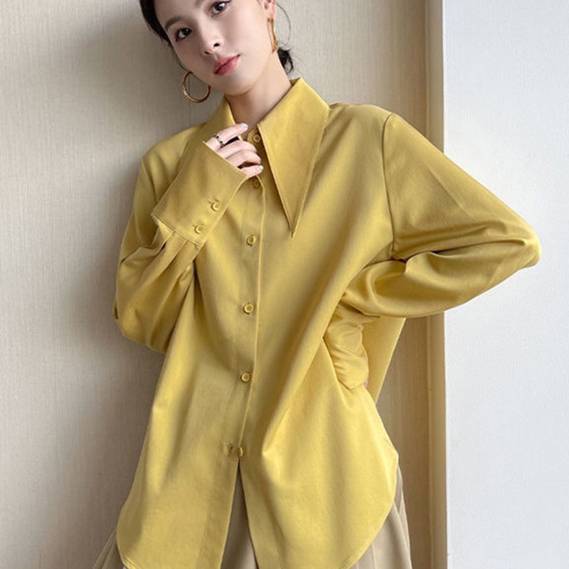 IELGY Áo Sơ Mi Cao Cấp Phong Cách Pháp Nhẹ Nhàng IELGY  drunk Cho Nữ