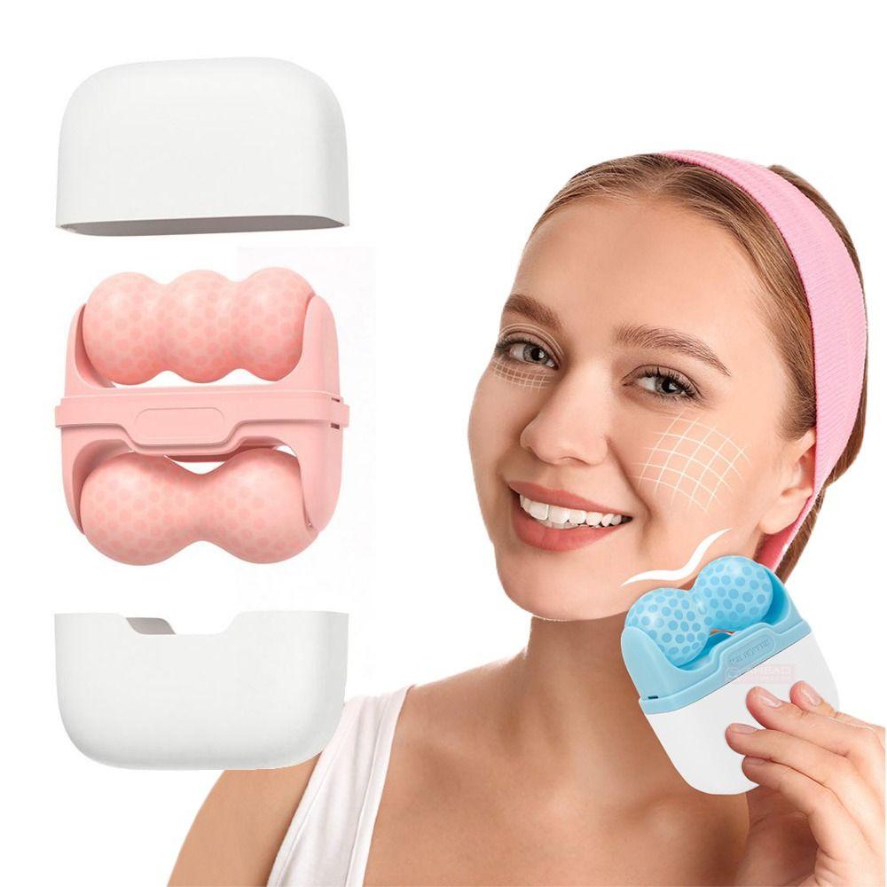 Cây Lăn Mát Xa Mặt Chữ V / W Chống Nếp Nhăn Cho Nữ