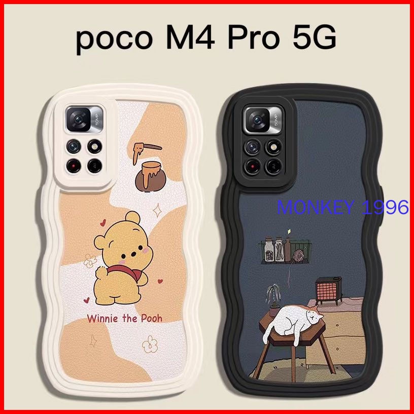 ốp lưng POCO M4 Pro 5G Ốp Điện Thoại Silicon Hình Mèo Hoạt Hình Cho Lg M4 Pro 5G M4 Pro
