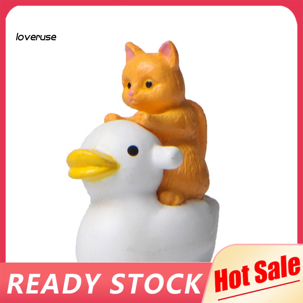 Đồ trang trí Chú Mèo Hoạt Hình Mini Để Bàn Trang Trí