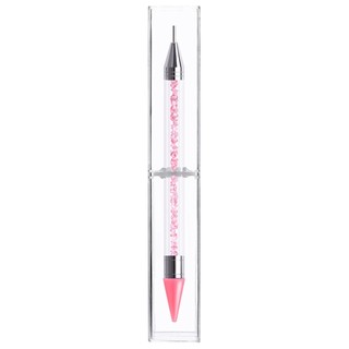 Bút sáp chấm đá nails 2 đầu, cán đá (Cây)