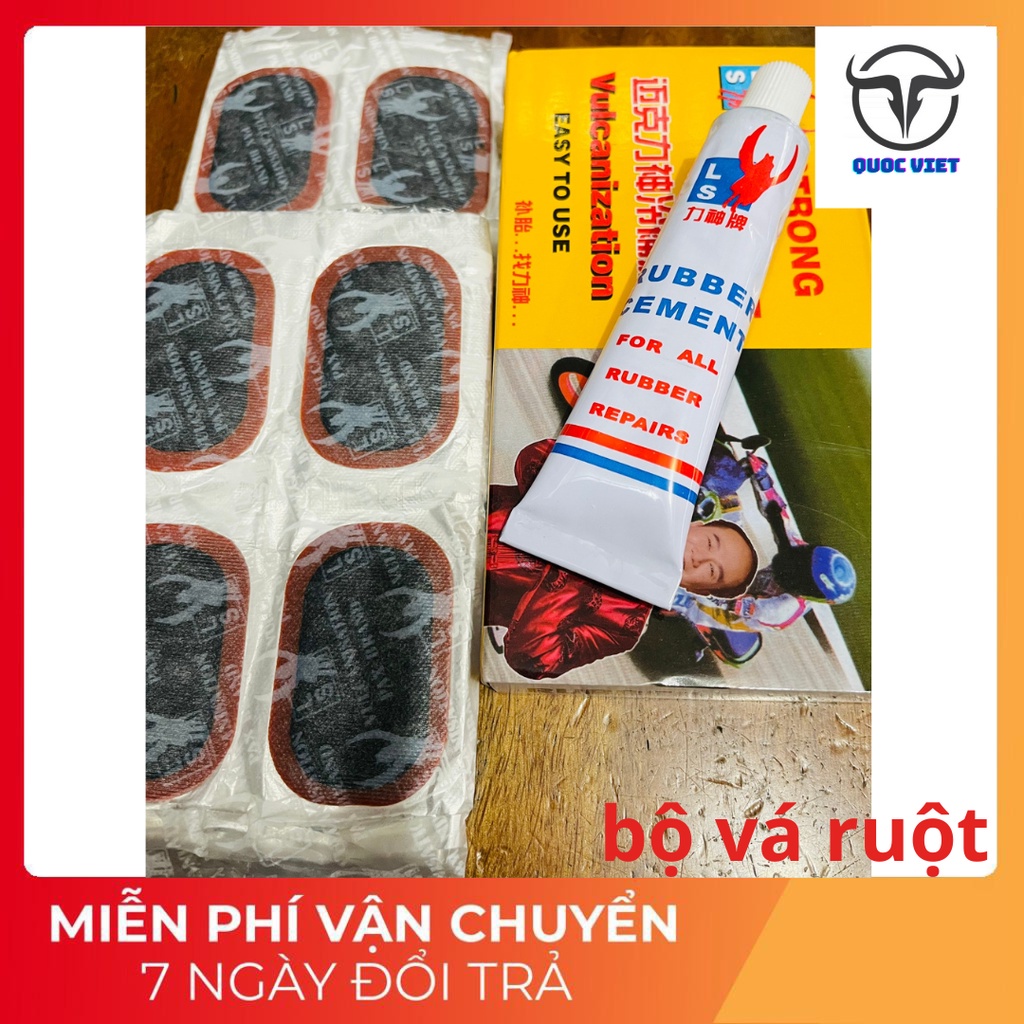MIẾNG VÁ SĂM XE MÁY, XE ĐẠP KÈM KEO