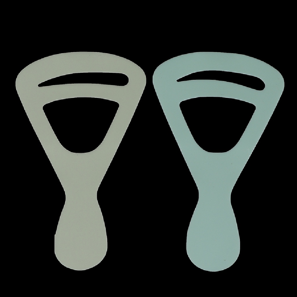 Bộ 2 Thẻ Khuôn Vẽ Lông Mày Tái Sử Dụng Tiện Lợi