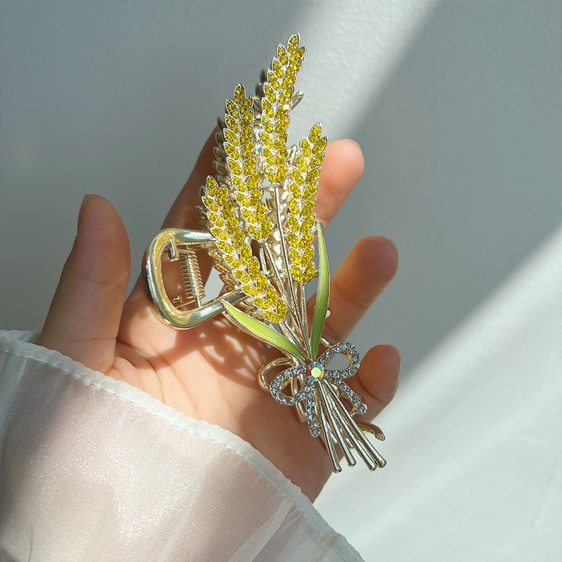 Kẹp Tóc Hình Cá Mập Bằng Kim Loại Phong Cách Cổ Điển