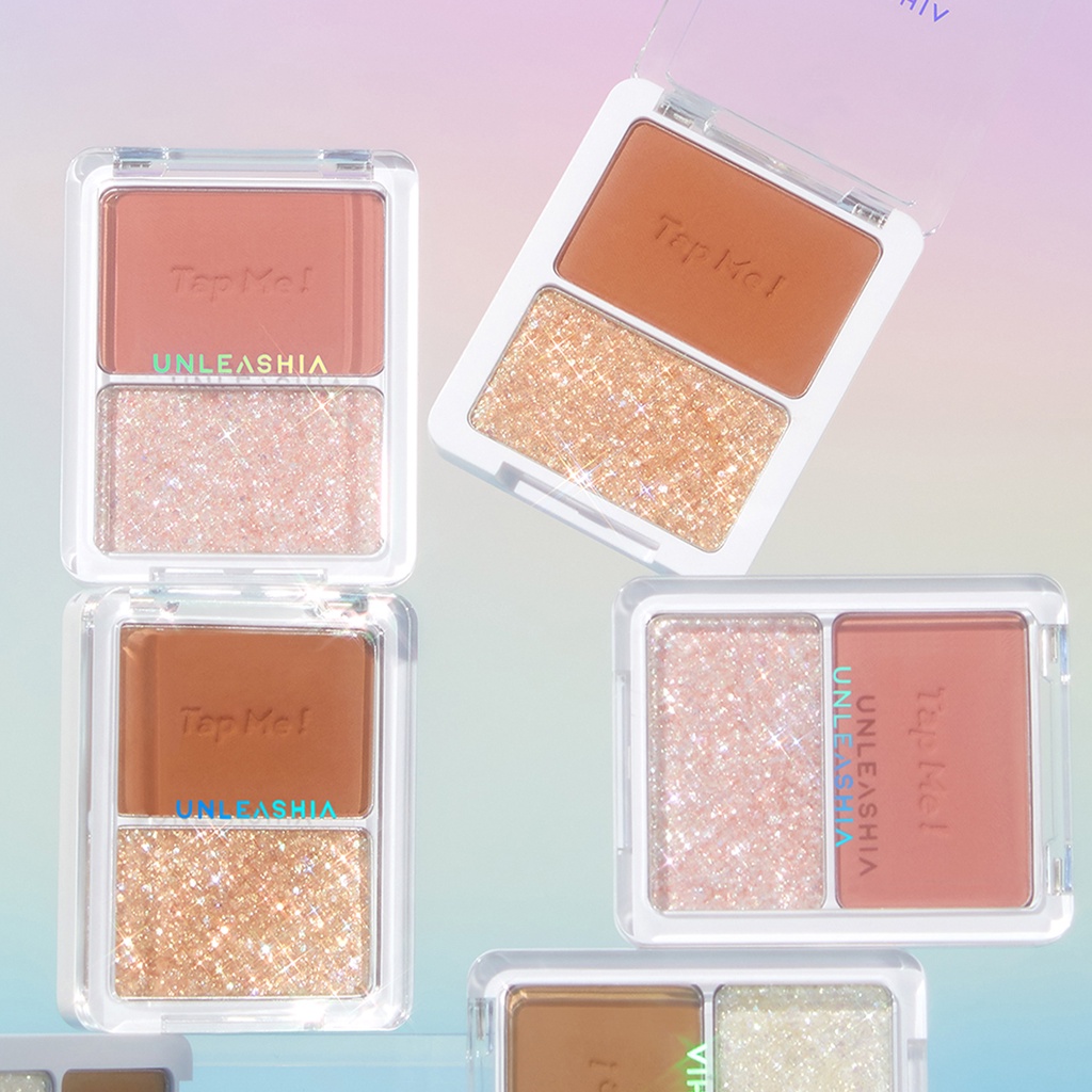 Tap Me Palette Duo  | Bảng Phấn Mắt Trang Điểm Lấp Lánh Twgan Bảng Phấn Mắt